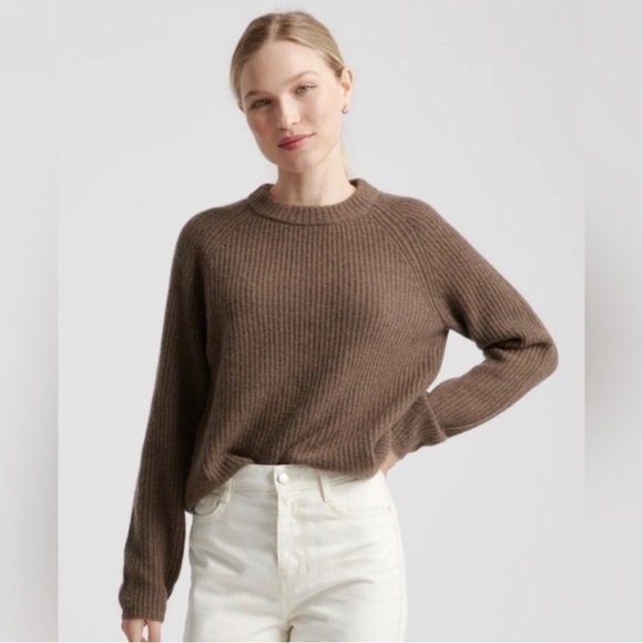 Quince Sweaters - Quince Mongolian Cashmere Fisherman Crewneck Sweater